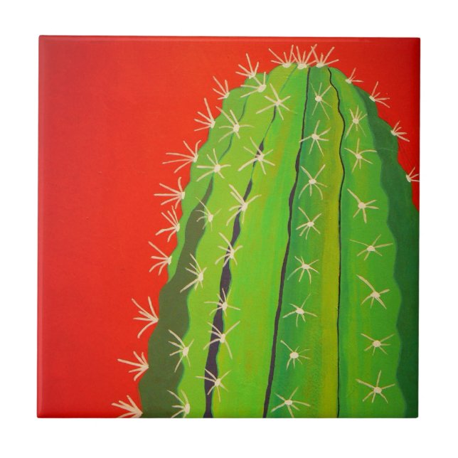 King of the Desert Ceramic Tile (Front)