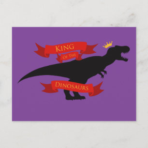 King of the Dinosaurs Postcard