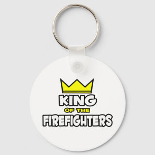 King of the Firefighters Key Ring