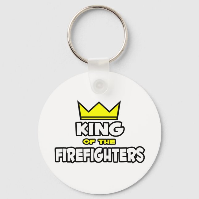 King of the Firefighters Key Ring (Front)