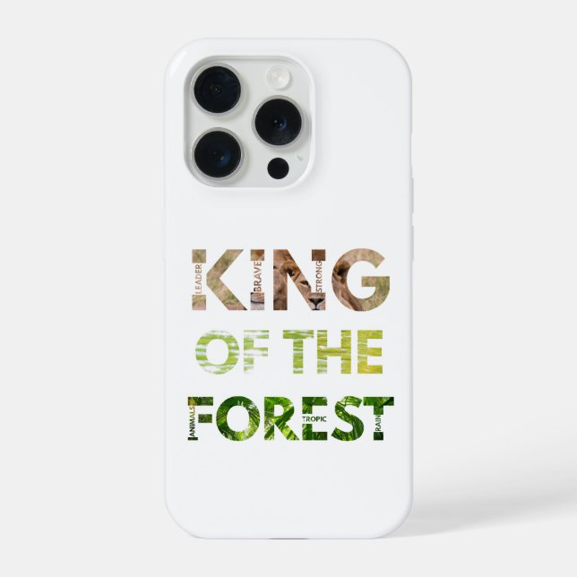 King of the Forest  iPhone Case (Back)