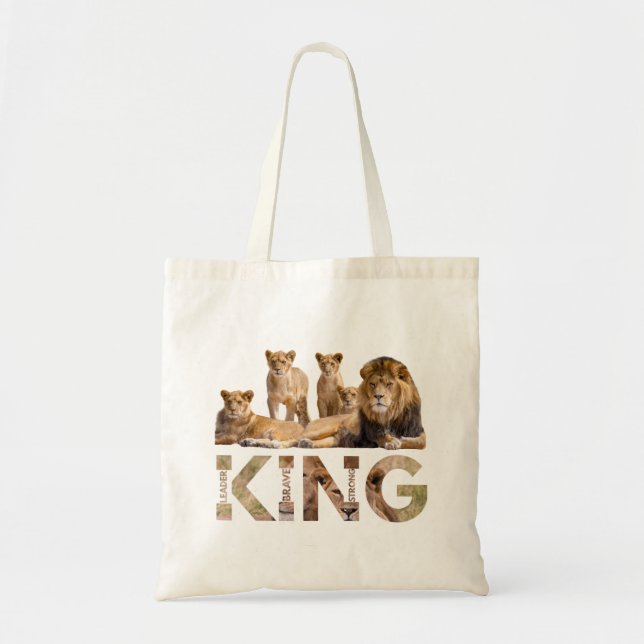 King of the Forest  Tote Bag (Front)