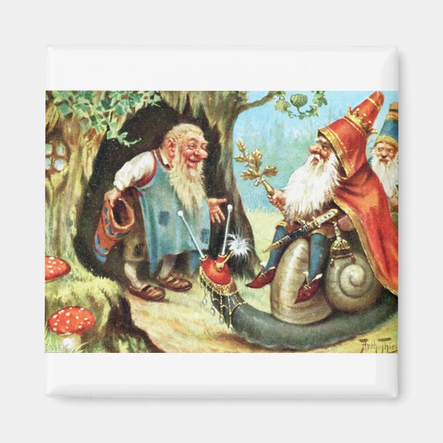 King of the Gnomes Magnet (Front)