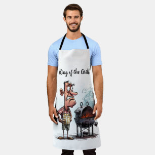 🔥 King of the Grill Apron 🔥