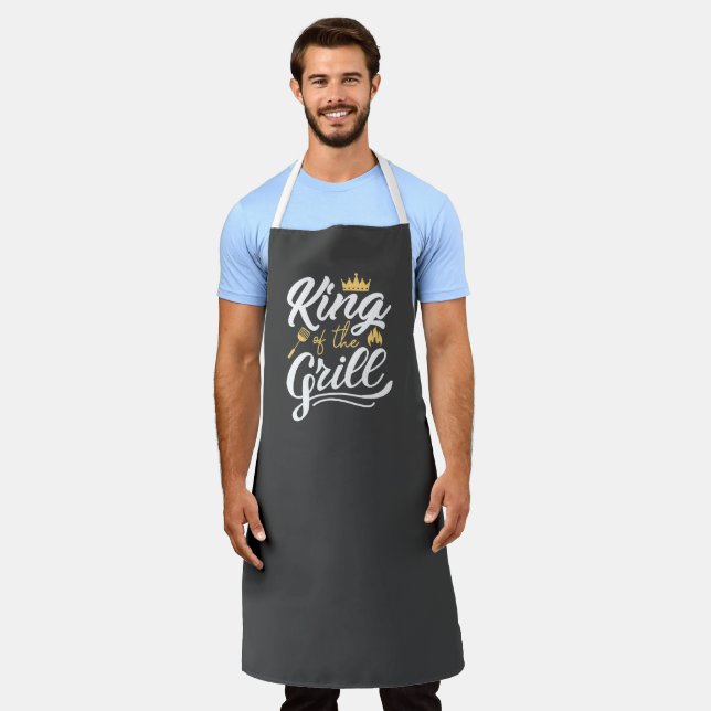 King Of The Grill Apron (Worn)