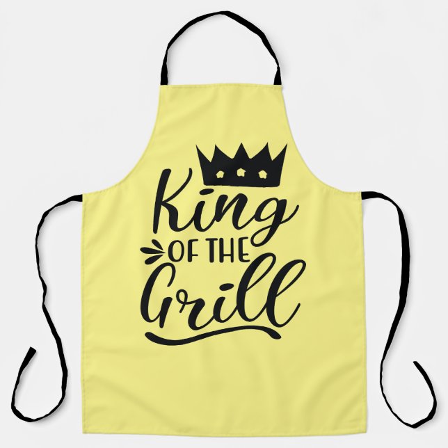 KING OF THE GRILL  APRON (Front)