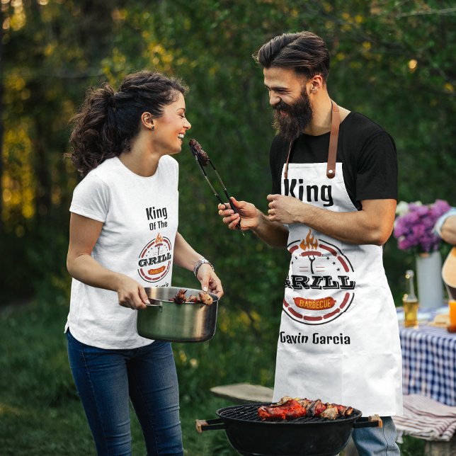 King of the Grill Apron (Creator Uploaded)