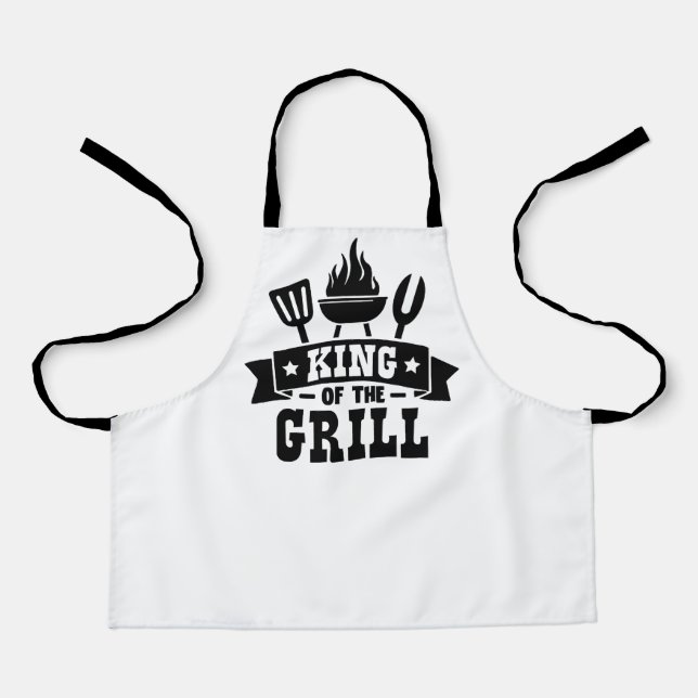 King Of The Grill Apron (Front)