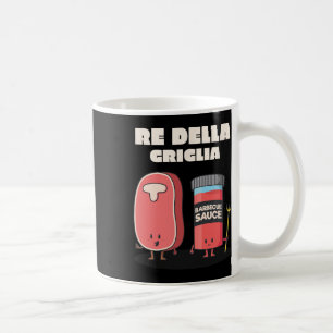 King Of The Grill Bbq Barbecue Grill Coffee Mug