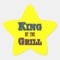 King of the Grill BBQ Cooking Slogan