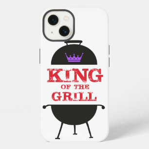 King Of The Grill, Black Purple Crown Red iPhone 13 Case