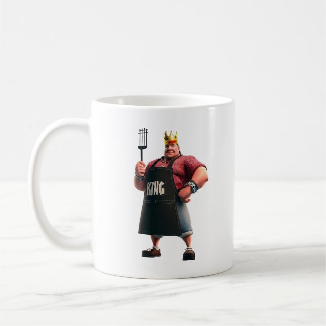 King of the Grill Coffee Mug (Left)