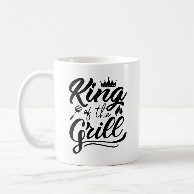 King Of The Grill Coffee Mug (Left)