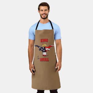 King Of The Grill - Comical Steer Apron
