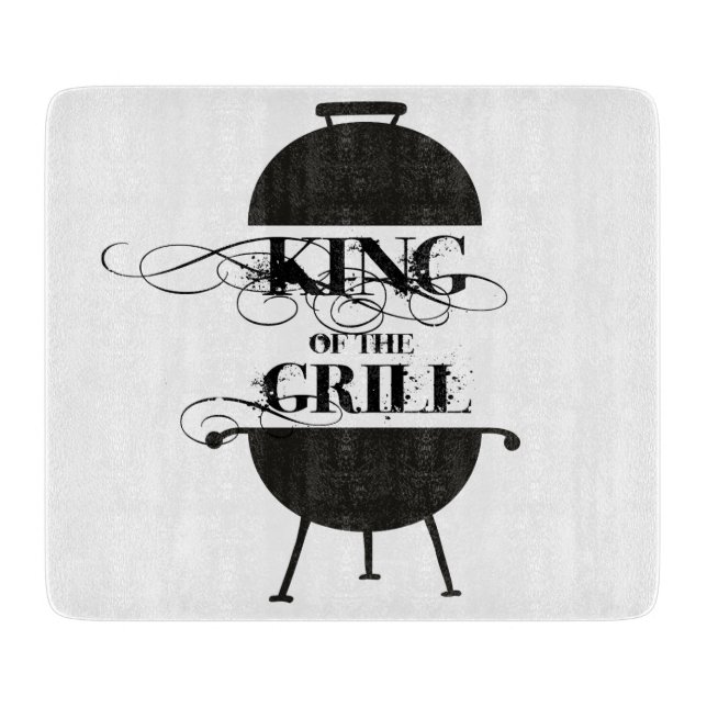 King Of The Grill Cutting Board (Front)