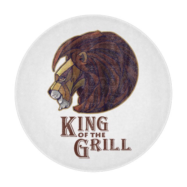 King of the Grill Cutting Board (Front)