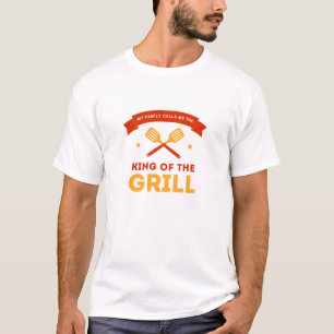 King of the Grill Dad Gift T-Shirt
