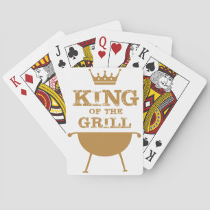 King Of The Grill, Gold Playing Cards