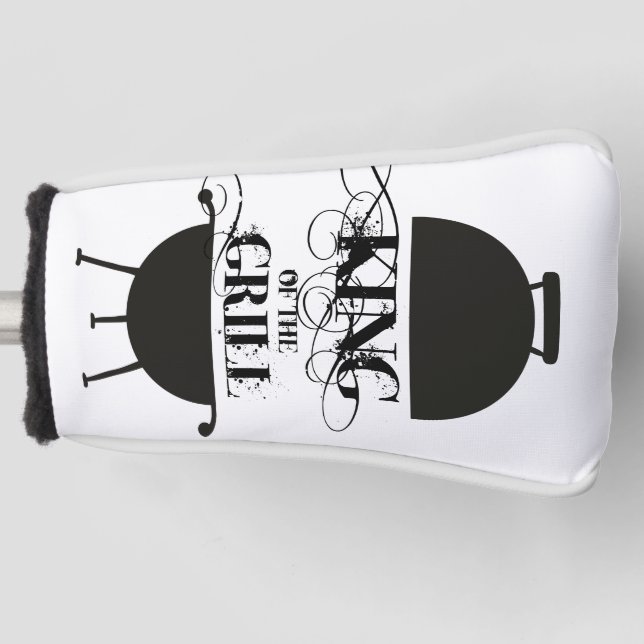 King Of The Grill Golf Head Cover (Front)
