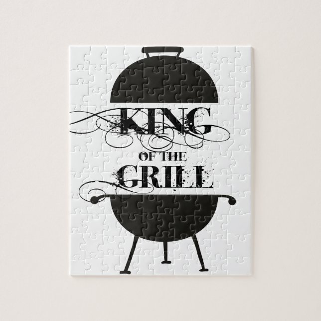 King Of The Grill Jigsaw Puzzle (Vertical)