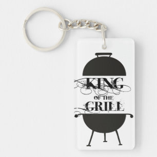 King Of The Grill Key Ring