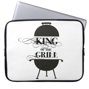 King Of The Grill Laptop Sleeve