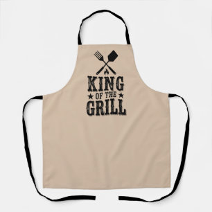 King of The Grill Personalised BBQ Master Apron
