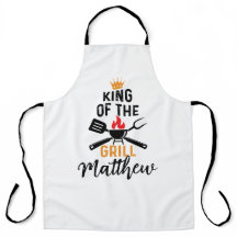 King of the Grill Personalised Men's