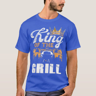 King Of The Grill Summer Barbecue Cooking Cook BBQ T-Shirt