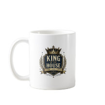 King of the House Funny Royal Dad Coffee Mug