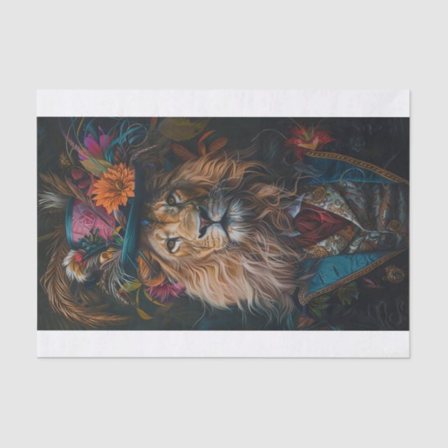 King of the Jungle17 Tissue Paper (Front)