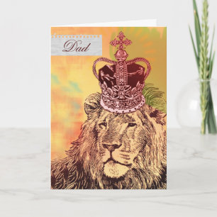 King of the Jungle Father's Day Cards