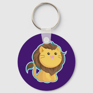 King of the Jungle Key Ring