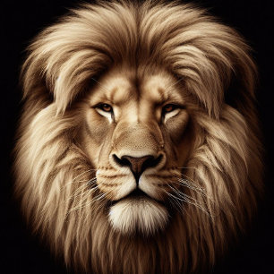 King of The jungle - King Lion Decoupage Paper