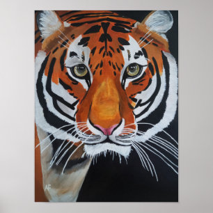 King of the Jungle Painting by Alfred Fox Poster
