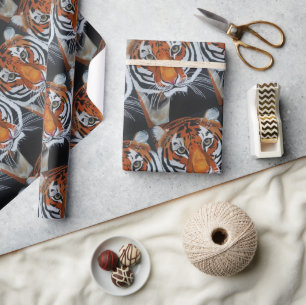 King of the Jungle Painting by Alfred Fox Wrapping Paper