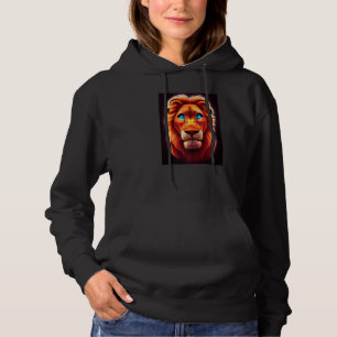 King Of The Jungle  Wild In Africa  Regal Lion Hoodie