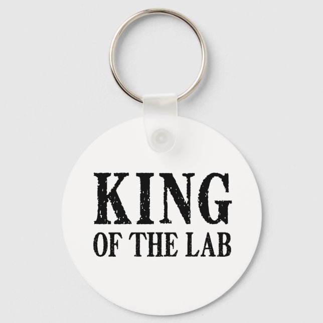 King of the Lab - Keychain (Front)
