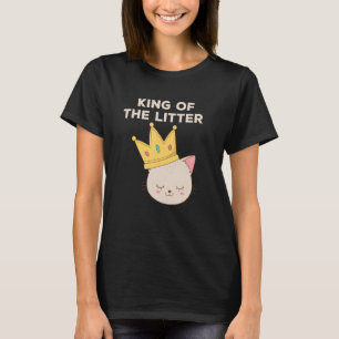 King Of The Litter Kitty Litter Cats T-Shirt