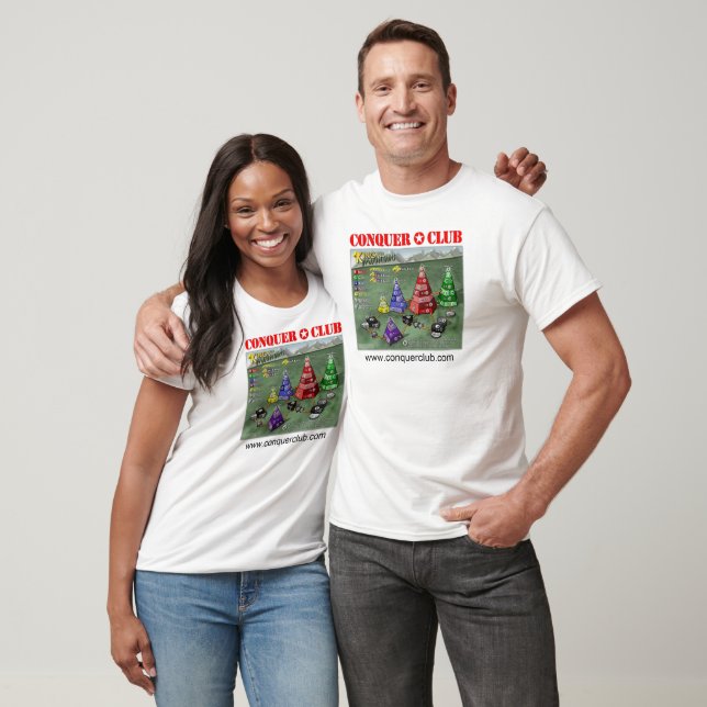 King of the Mountains Map T-Shirt (Unisex)