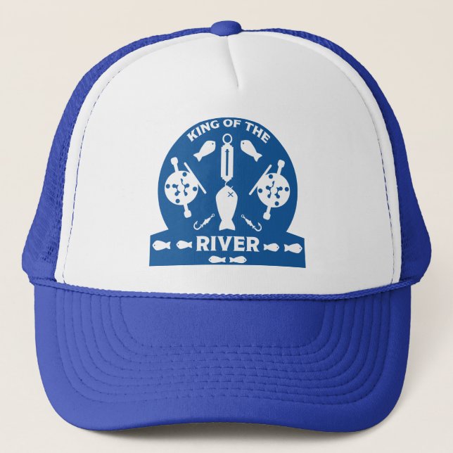 King Of The River Trucker Hat (Front)
