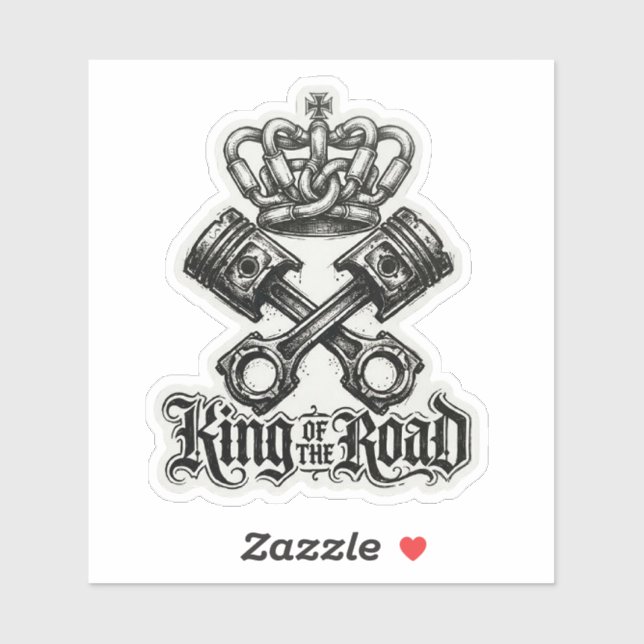 King Of The Road Crowned Piston (Sheet)