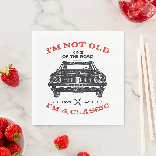 King Of The Road From 1948 Napkin (Creator Uploaded)