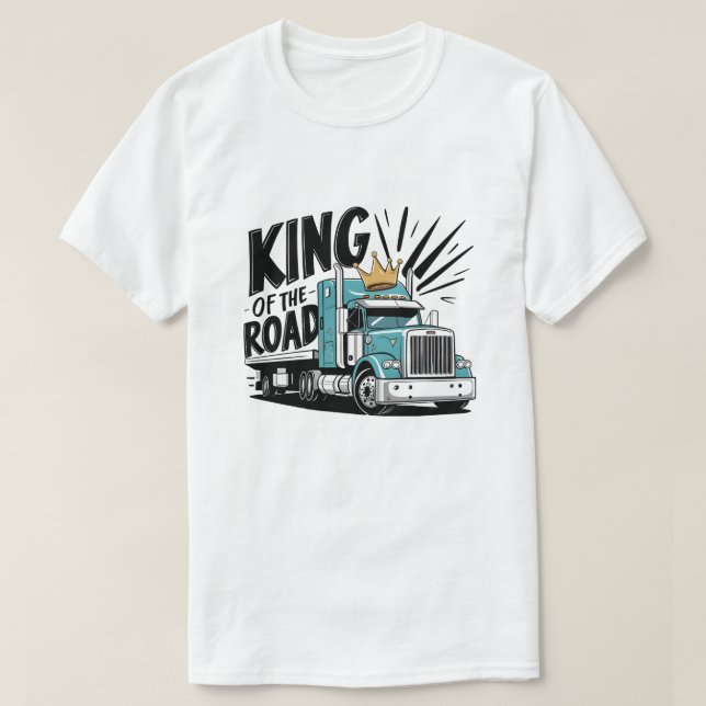 King of the Road T-Shirt (Design Front)