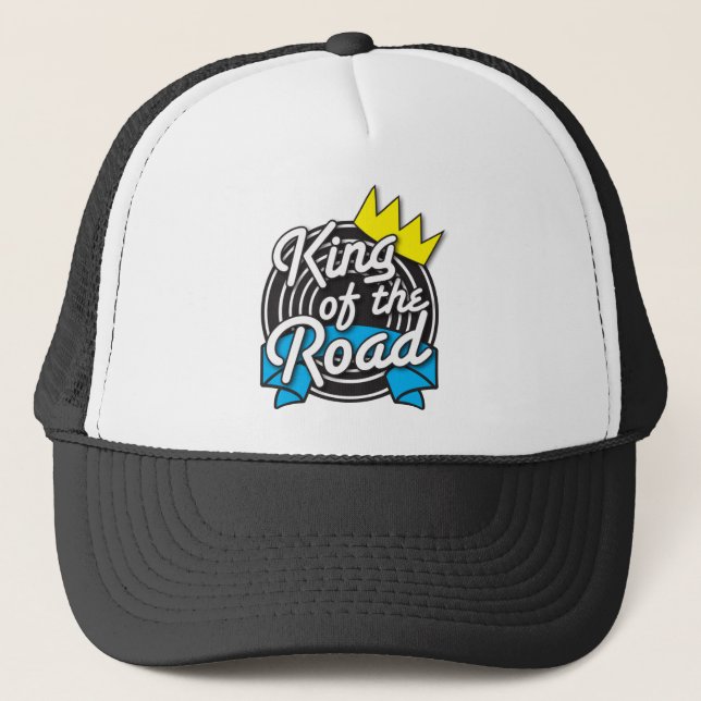 KING of the Road Trucker Hat (Front)