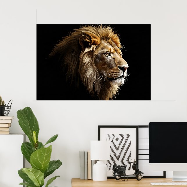 King of the Savannah Poster (Home Office)