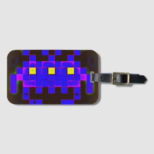 King of the Space Invasion (Version B) Luggage Tag