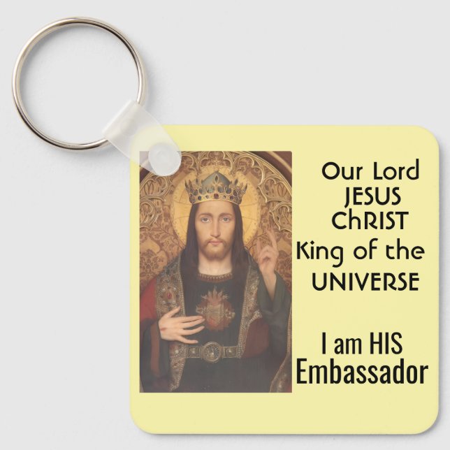 King of  the Universe Key Ring (Front)