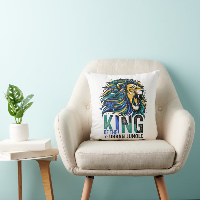 King of the Urban Jungle Cushion (Chair)