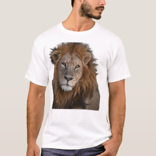 KING OF THE WILD   Bold Lion Graphic T-Shirt